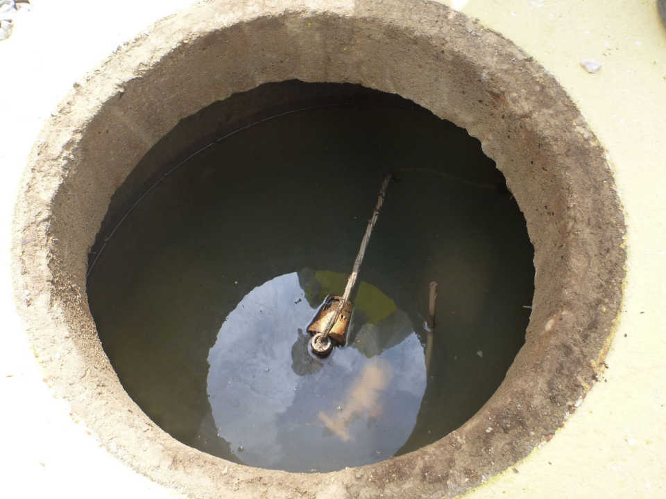 Flooded well