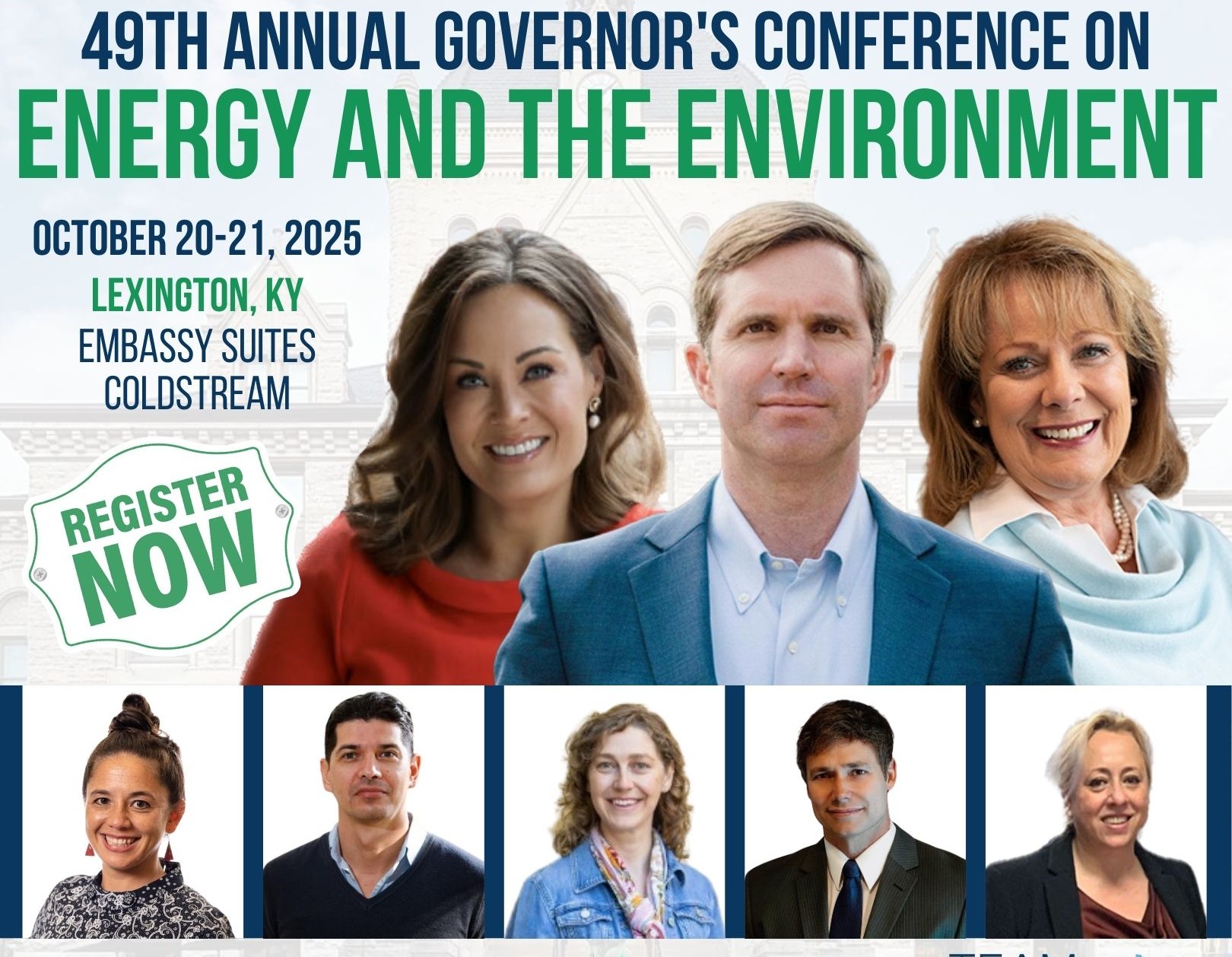 image showing 49th annual governors con info. Oct. 21-21, 2025. 