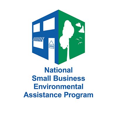 National SBEAP logo with text: National Small business Environmental Assistance Program.