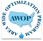 Area Wide Optimization Program logo: program name in a circle surrounding an outline of the United States