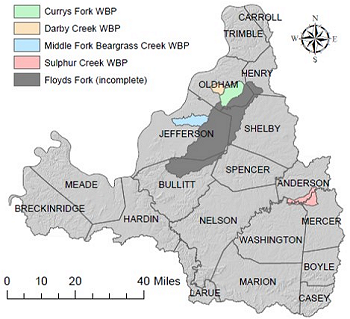 Image Map to Choose Salt River Basin Studies by Basin (links also supplied along right-hand side of page)