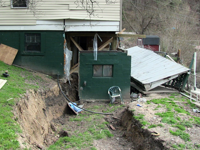 Property damage caused by mine subsidence