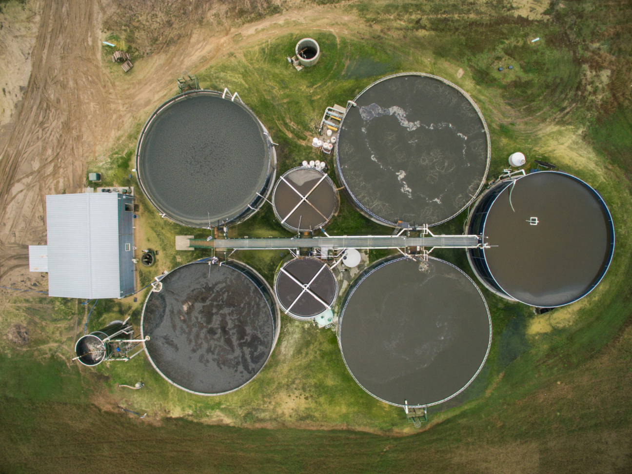 WWTP from above